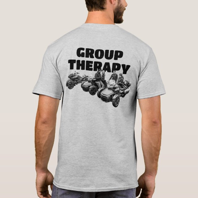 US Spyder Ryders - Group Therapy T-Shirt (Back)