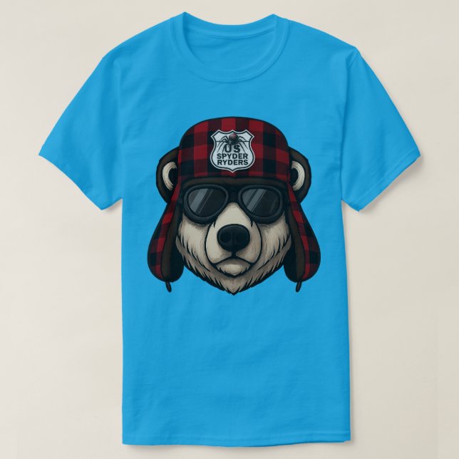 US Spyder Ryders - Polar Bear3 T-Shirt (Design Front)