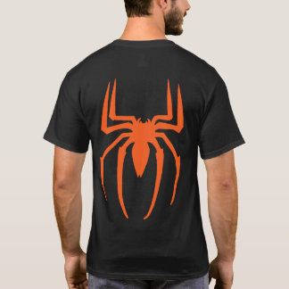 US Spyder Ryders - Spider Back Orange T-Shirt