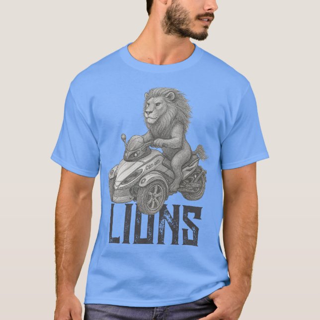 US Spyder Ryders - Spyder Lions T-Shirt (Front)