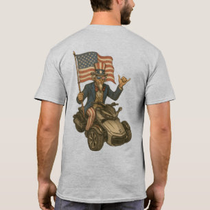 US Spyder Ryders - Spyder Uncle Sam Flag 2S T-Shirt