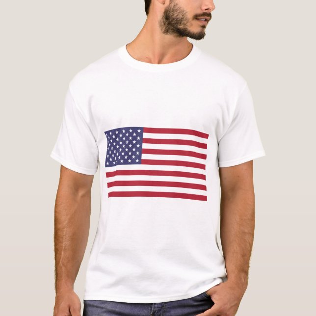 US Stars and Stripes T-Shirt (Front)