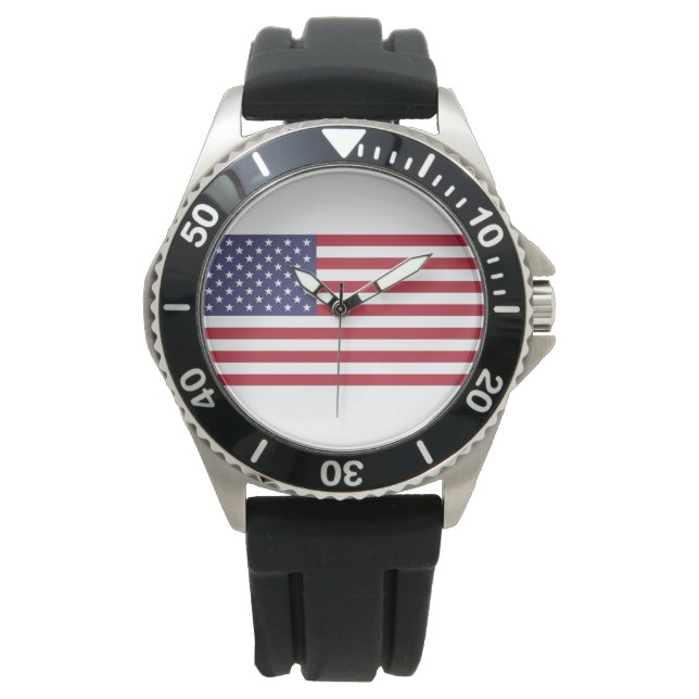 US Stars and Stripes Watch (Front)