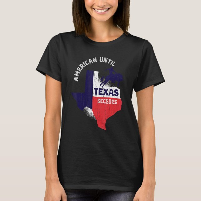 Us State Texan Pride  Texas Flag America Texas T-Shirt (Front)