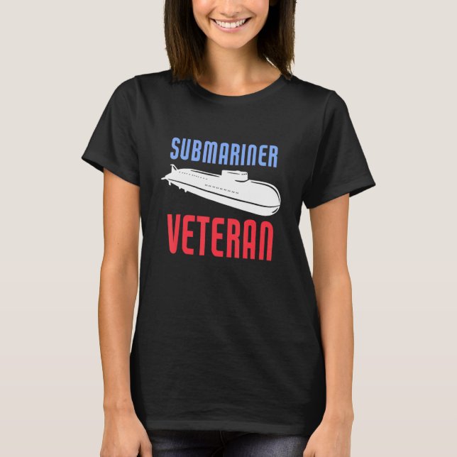 Us Submariner Veteran T-Shirt (Front)