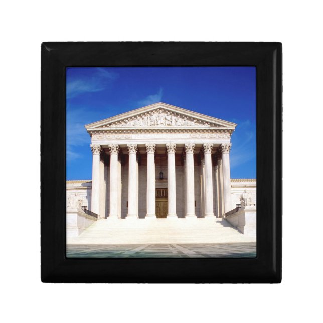 US Supreme Court building, Washington DC, USA Jewelry Box (Front)