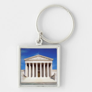 US Supreme Court building, Washington DC, USA Keychain