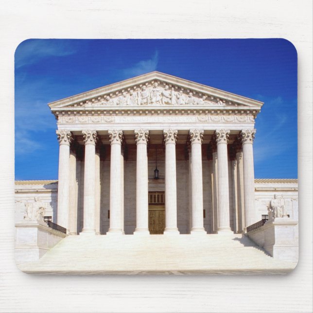 US Supreme Court building, Washington DC, USA Mouse Pad (Front)