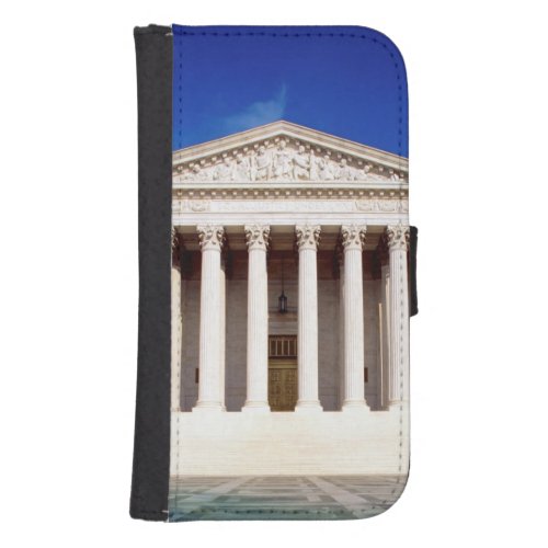 US Supreme Court building Washington DC USA Wallet Phone Case For Samsung Galaxy S4