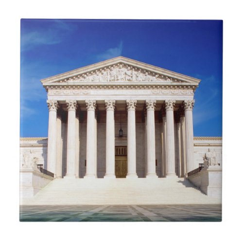 US Supreme Court building Washington DC USA Tile