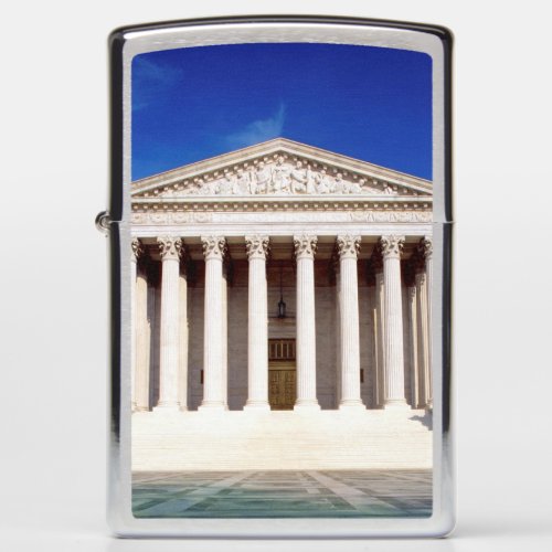 US Supreme Court building Washington DC USA Zippo Lighter