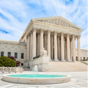 US Supreme Court Cutout