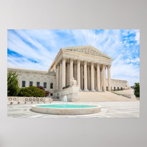US Supreme Court Poster