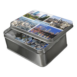 US Texas - Downtown Houston - Downtown Dallas - Jigsaw Puzzle