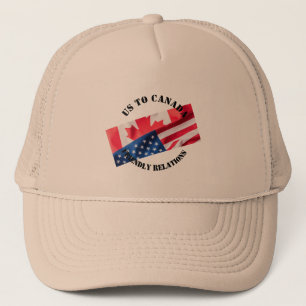us to canada trucker hat