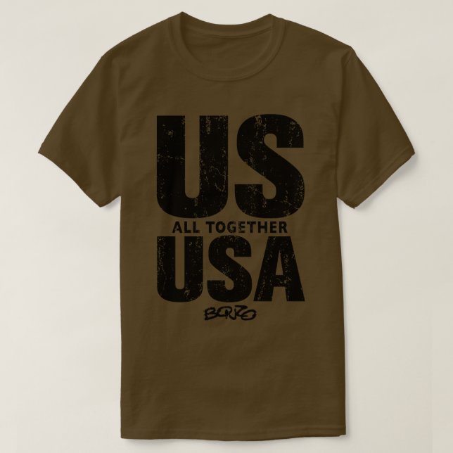 US Together  T-Shirt (Design Front)