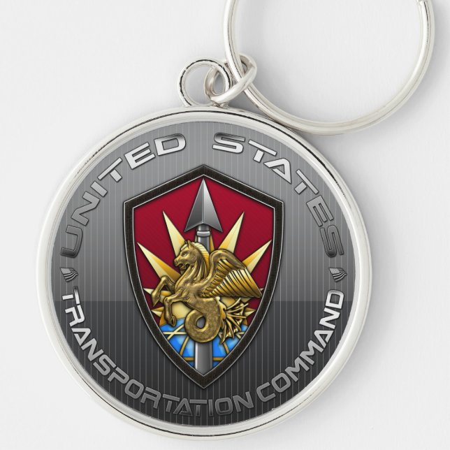 US Transportation Command Keychain (Front)