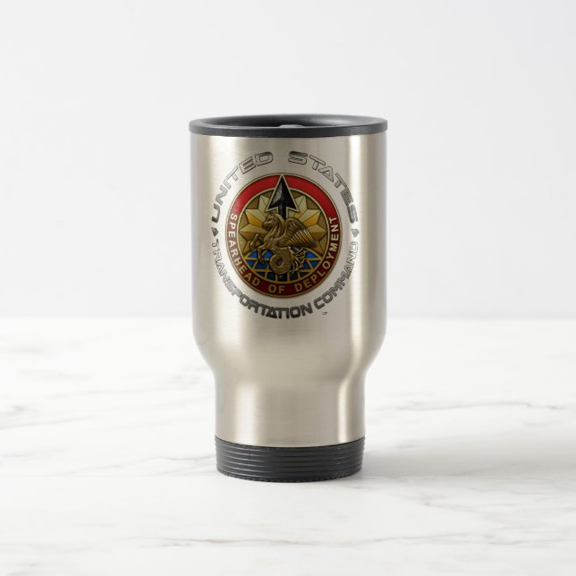 US Transportation Command Travel Mug (Center)