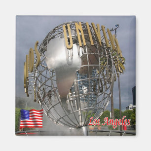 US U.S.A. UNIVERSAL STUDIOS Los Angeles - Fridge Magnet
