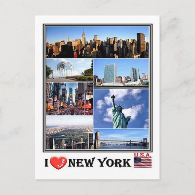 US United States of America - New York - Postcard (Front)