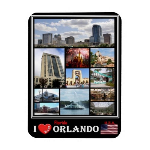 US _ United States of America _ Orlando Florida  _ Magnet