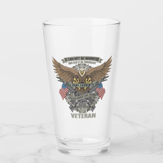 US Veteran Glass (Front)