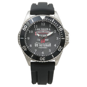 US Veteran Humor Retired Soldier Watch