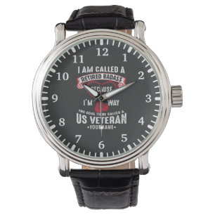 US Veteran Humor Retired Soldier Watch