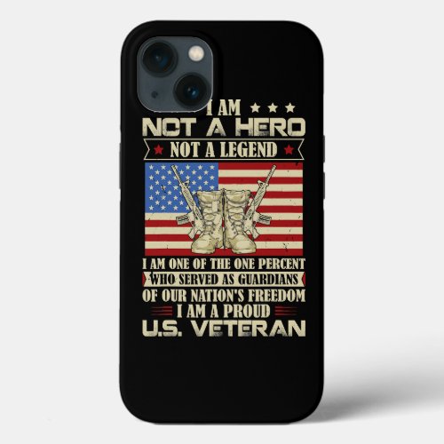 US Veteran Who Served as Guardians of Our Nations iPhone 13 Case