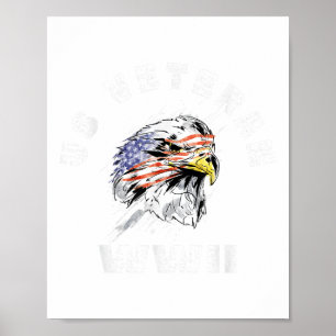 Us Veteran Wwii - Military War Campaign Poster