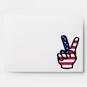 US Victory Sign Envelope