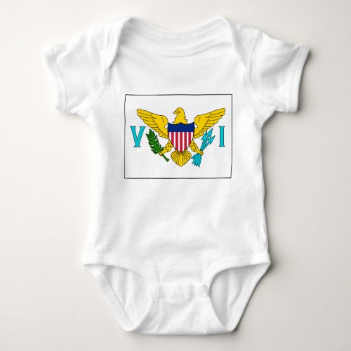 US Virgin Islands Baby Bodysuit