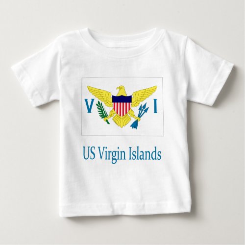 US Virgin Islands Baby T_Shirt