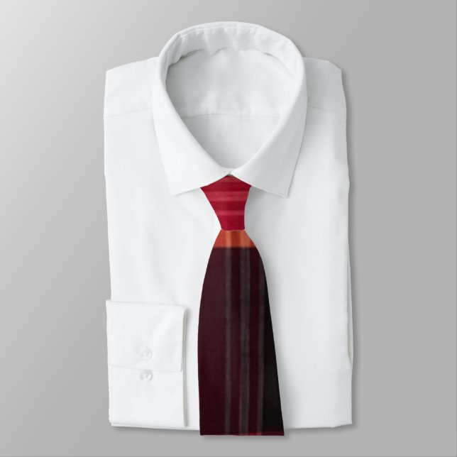US Virgin Islands Caribbean USVI Madras  Neck Tie (Tied)