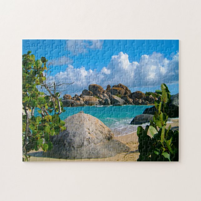 US Virgin Islands Coastal Scene. Jigsaw Puzzle (Horizontal)