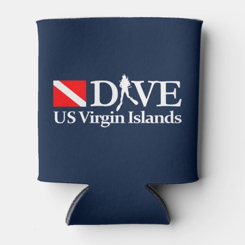 US Virgin Islands DV4 Can Cooler