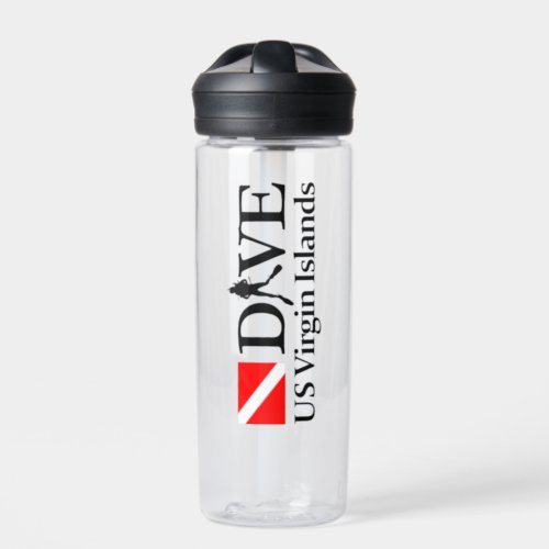 US Virgin Islands DV4 Water Bottle