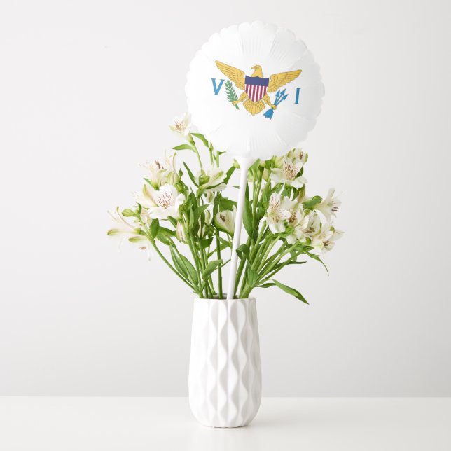 US Virgin Islands flag Balloon (Vase)