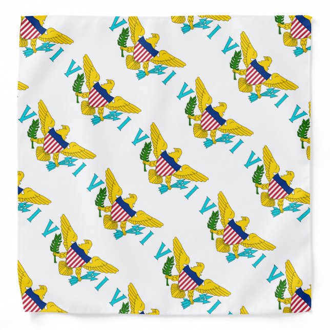 US Virgin Islands Flag Bandana (Front)