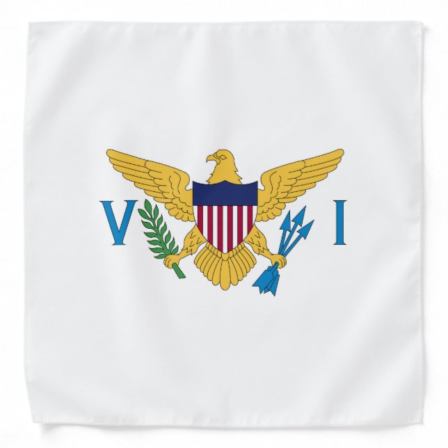 US Virgin Islands flag Bandana (Front)