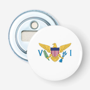 US Virgin Islands flag Bottle Opener