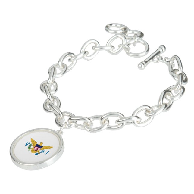 US Virgin Islands flag Bracelet (Side)