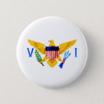 Us Virgin Islands Flag Button at Zazzle