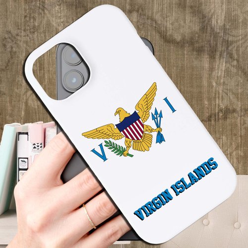 US Virgin Islands Flag case fashion sports USA iPhone 15 Case
