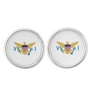 US Virgin Islands flag Cufflinks