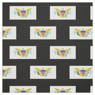 US Virgin Islands flag Fabric