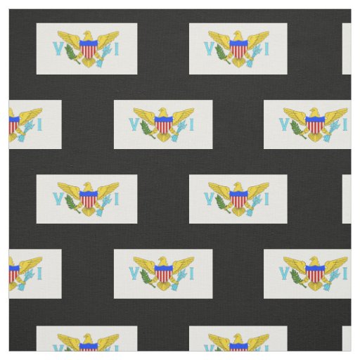 US Virgin Islands flag Fabric