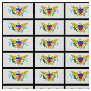 US Virgin Islands flag Fabric