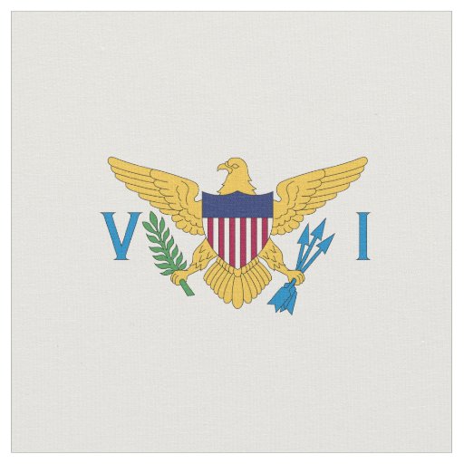 US Virgin Islands flag Fabric