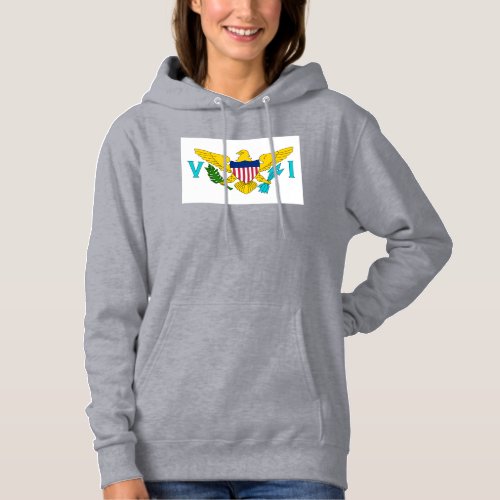 US Virgin Islands Flag Hoodie